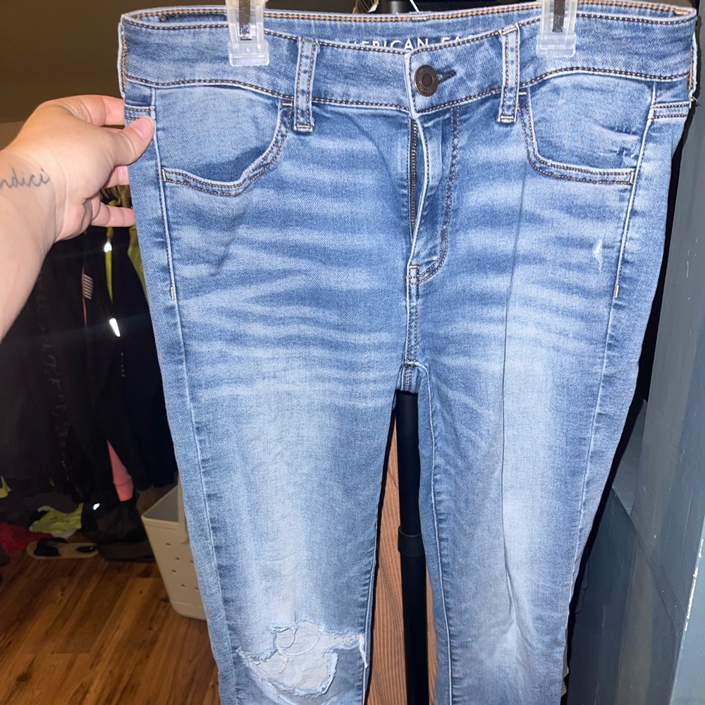 AE skinny jeans
